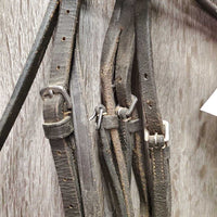 Rsd Padded Bridle *N0 Flash, fair, v.dry, v.stiff, tight keepers, dirty, scraped edges
