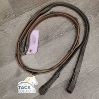 Cotton Web Reins *gc/fair, v.stiff, rough, chews, rubs
