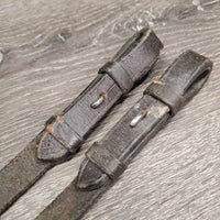 Cotton Web Reins *gc/fair, v.stiff, rough, chews, rubs