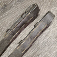 Cotton Web Reins *gc/fair, v.stiff, rough, chews, rubs