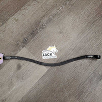 Narrow 'U' Leather Bling Browband *vgc, mnr dirt & stains

