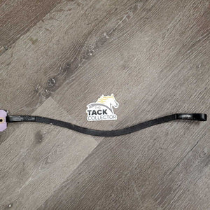 Narrow 'U' Leather Bling Browband *vgc, mnr dirt & stains