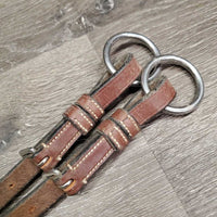 Adjustable Running Martingale Attachment, buckle *gc/fair, v.dry, dirty, film, stiff, edge scrapes
