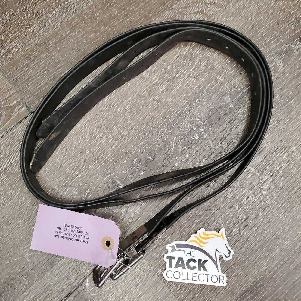 Pr Biothane Stirrup Leathers *vgc, mnr dirt, film, faded & xholes