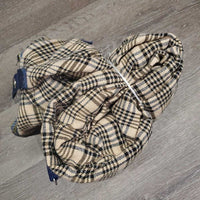 Lt Cotton Stable Sheet, 0 legs/tail *gc, mnr hair, dirt, puckers, snags, stains?
