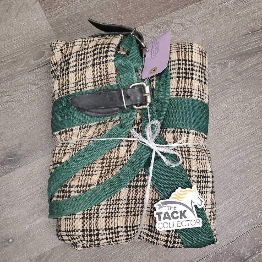 Hvy Cotton Stable Sheet, 0 legs/tail *gc, stains, hair, shrunk, puckers, mnr holes, hair