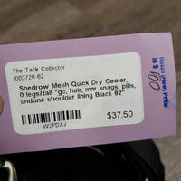 Mesh Quick Dry Cooler, 0 legs/tail *gc, hair, mnr snags, pills, undone shoulder lining