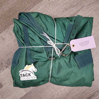 Nylon Sheet, 2 legs *gc, clean, mnr hair, threads, faded, shrunk, puckers, repairs, snags, loose stitch