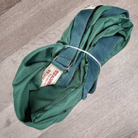 Nylon Sheet, 2 legs *gc, clean, mnr hair, threads, faded, shrunk, puckers, repairs, snags, loose stitch
