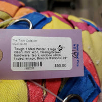 Med Winter Blanket, 2 legs *fair, clean, mnr wpf, missing/broken hardware, tears, undone stitch, faded, snags, threads
