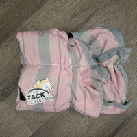 Cotton Stable Sheet, 0 legs/tail *gc, faded, pilly, binding frays, puckers, holes, threads, mnr torn lining, stain
