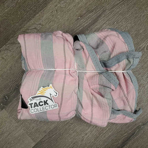 Cotton Stable Sheet, 0 legs/tail *gc, faded, pilly, binding frays, puckers, holes, threads, mnr torn lining, stain