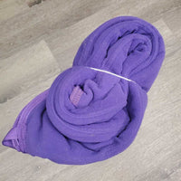 Square Fleece Cooler, tail, 0 legs *gc, holes, mnr hair, pills, dirt, faded
