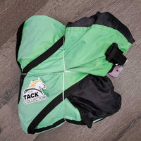 Rain Sheet, 0 legs *gc, mnr wpf, slices, snags, undone stitching, v.faded, repairs
