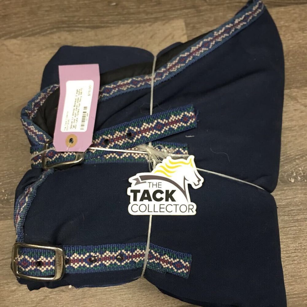 Lt Winter Blanket, 2 legs *gc, mnr wpf, clean, older, tears, mnr rubs, faded, hair