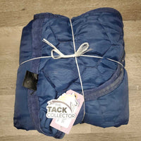 Quilt Pagoda Stable Blanket, 0 legs *gc, mnr hair, dirt, tears, snags, rubs, frays, threads, rust
