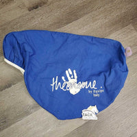 Cotton Jump Saddle Cover *vgc, clean, mnr hair, small holes, elastic threads
