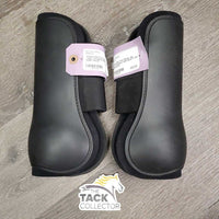 Open Front Boots, tag *new, 1 squished, older
