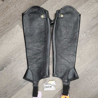 Hvy Half Chaps, Back Zips *vgc, mnr faded, clean