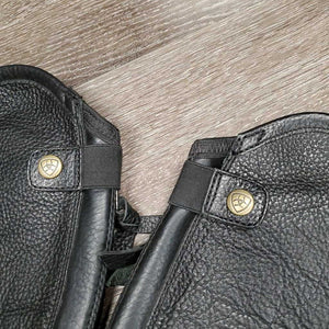 Hvy Half Chaps, Back Zips *vgc, mnr faded, clean