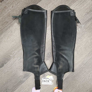 Hvy Half Chaps, Back Zips *vgc, mnr faded, clean