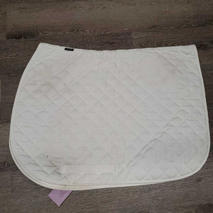Quilt Baby Jumper Saddle Pad *gc, clean, stained, pilly, mnr dingy, rubs, threads