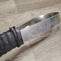 Hvy Shedding Blade, Hvy Plastic Handle *vgc, mnr residue, stains & marker
