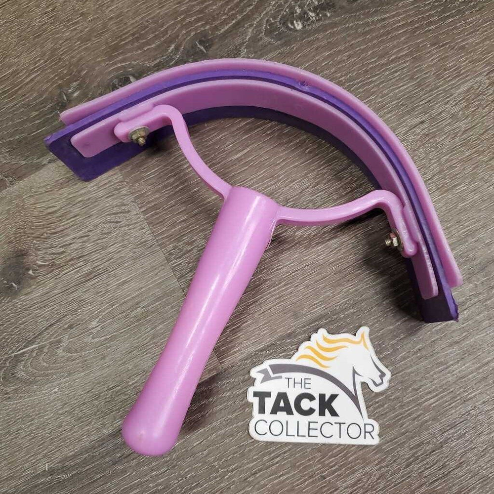 Plastic Sweat Scraper, handle *vgc/xc, clean, v.mnr residue & scratches