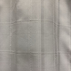SS Show Shirt, attached snap collar *gc, older, seam puckers, dingy, mnr snags & stains