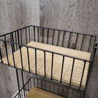 2 Shelf Wire Storage Unit *vgc, clean, shortened top
