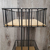 2 Shelf Wire Storage Unit *vgc, clean, shortened top
