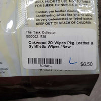 20 Wipes Pkg Leather & Synthetic Wipes *New
