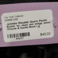 Shoulder Guard, Plastic Buckle *xc, clean, mnr snags, loose threads & buckle
