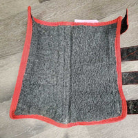 Hvy Cordura Front & Hind Shipping Boots, Fleece Lined *vgc/xc, clean, older, rubs, frays, curled corners