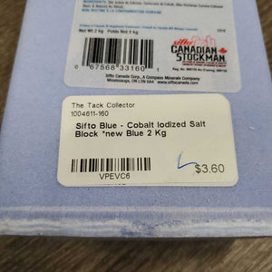 Blue - Cobalt Iodized Salt Block *new