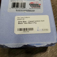 Blue - Cobalt Iodized Salt Block *new
