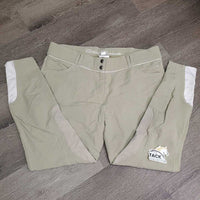 Euro Seat Breeches *vgc, mnr discolored seat & legs