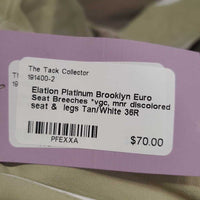 Euro Seat Breeches *vgc, mnr discolored seat & legs