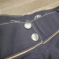 Euro Seat Breeches *gc, faded, rubs, pills
