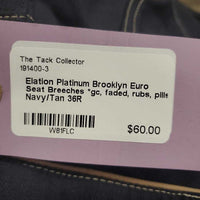 Euro Seat Breeches *gc, faded, rubs, pills
