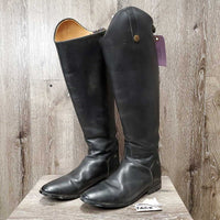 Dress Boots, Zips *gc, clean, rubs, residue, discolored? mnr scratches
