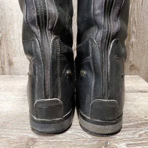 Dress Boots, Zips *gc, clean, rubs, residue, discolored? mnr scratches