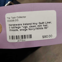 Hvy Quilt Liner, 0 tail/legs *vgc, clean, mnr hair, threads, snags
