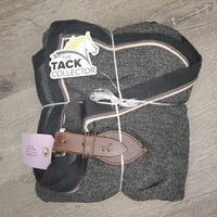 Hvy Wool Cooler, "Chernoff" tail *vgc, mnr stains, older, rubs, dirt
