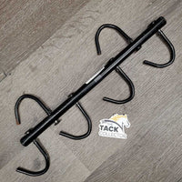 Stall Mount 4 Hook Bridle - Tack Hanger *gc, scratches, bent hooks, rust, scrapes, clean
