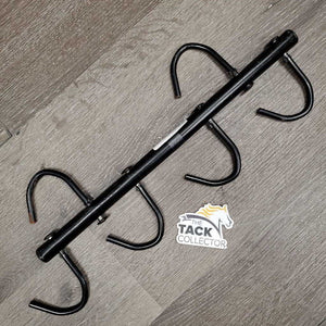 Stall Mount 4 Hook Bridle - Tack Hanger *gc, scratches, bent hooks, rust, scrapes, clean
