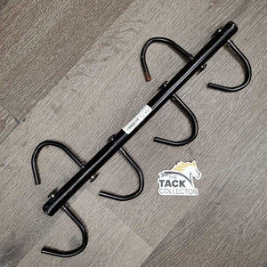 Stall Mount 4 Hook Bridle - Tack Hanger *gc, scratches, bent hooks, rust, scrapes, clean