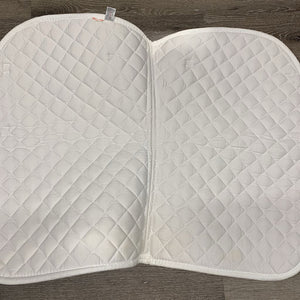Quilt Jumper Saddle Pad, 1x piping *vgc, mnr pills, puckers, dirt, stains?