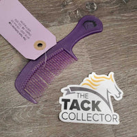 Light Plastic Comb, handle *gc, mnr residue