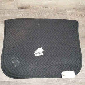 Think Quilt Baby Saddle Pad *gc, clean, faded, stains, glue?, mnr threads, hair, rubs